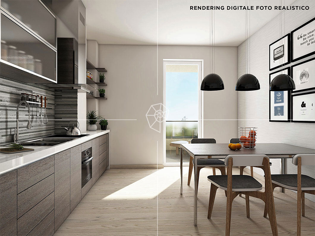 Trilocale ristrutturato – 80 mq luminosi in zona tranquilla