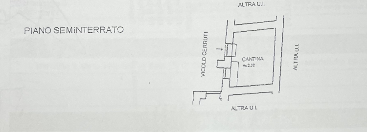 Trilocale in vendita con camino e cantina – Cerrelli, Altavilla Silentina